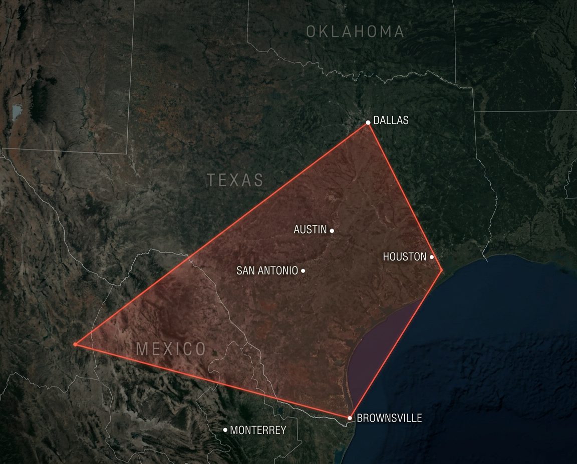 The Texas Shenzhen triangle — Dallas to Monterrey to Brownsville